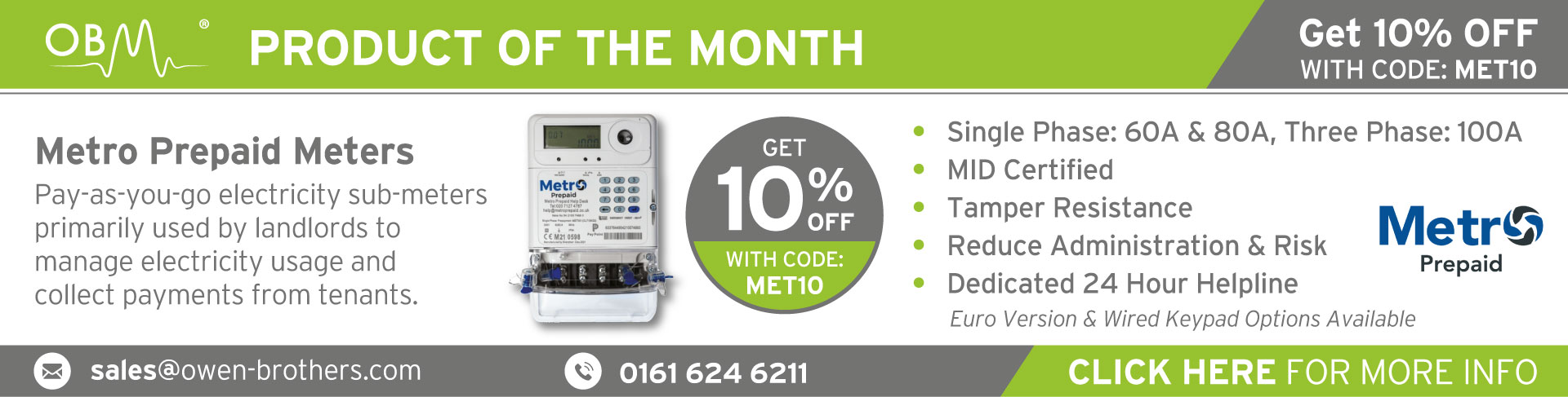 Metro Pre-Payment