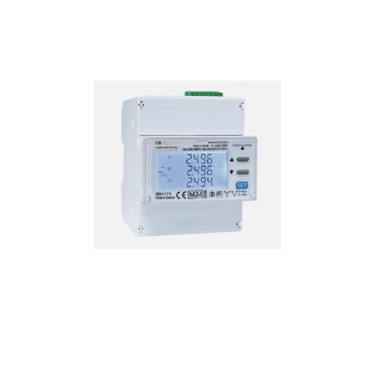 Din Rail CT Meters