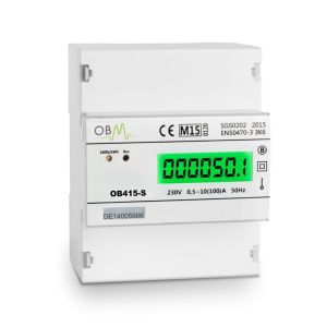 OB415-S  100 AMP Single Phase Electric Meter. MID Certified