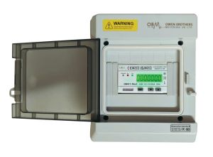 OB415-MOD 100 AMP Single Phase Electric Meter with RS485 Modbus RTU in IP66 Enclosure