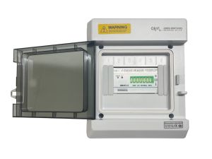 OB415-S 100 AMP Single Phase kW/h Meter In IP66 Enclosure