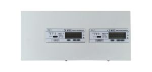 STX2 - Steel Metering Panel with 2 OB737 Series Meters