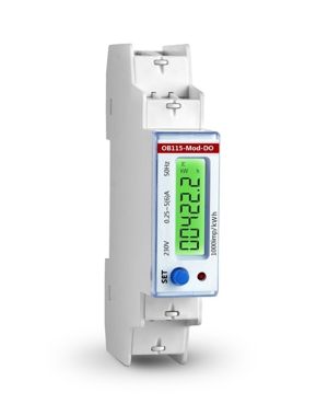 OB115-MOD-DO 100A, Mid Approved, DIN Rail, CT Operated, RS485, Bi-Directional  DIGITAL METER