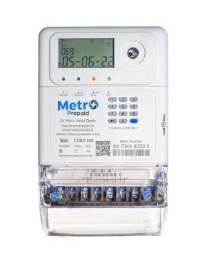 € Republic of Ireland Metro 100A Three Phase Pre-Payment Meter - METROI-3
