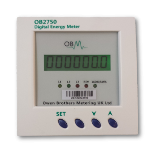 OB2750 kWh Three Phase Pulse and Modbus RTU Digital Panel Meter