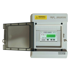 OB415-MOD 100A Single Phase MID Electric Meter with RS485 in IP66 Enclosure