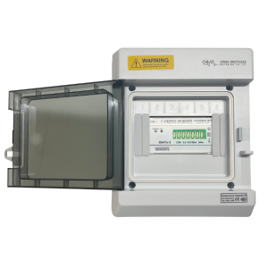 OB415-S 100A Single Phase kWh Reading MID Meter In IP66 Enclosure